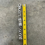 Chrome Hearts Dagger ID Fancy Link Cuban Bracelet