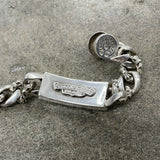 Chrome Hearts Dagger ID Fancy Link Cuban Bracelet